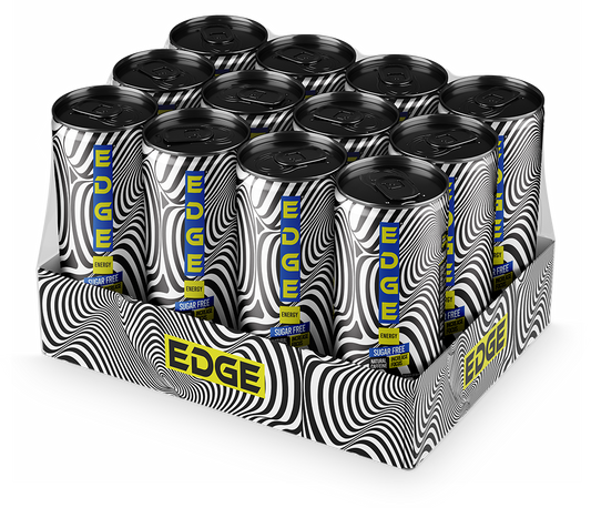 Edge Energy Drink | Zero Sugar 16 oz | 12 Pack