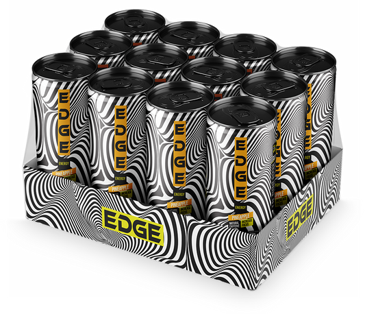 Edge Energy Drink | Pine Apple 16 oz | 12 Pack
