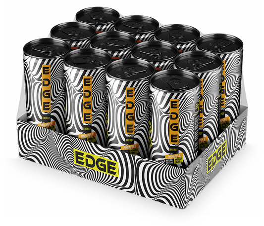 Edge Energy Drink | Pine Apple 8.4 oz | 12 Pack