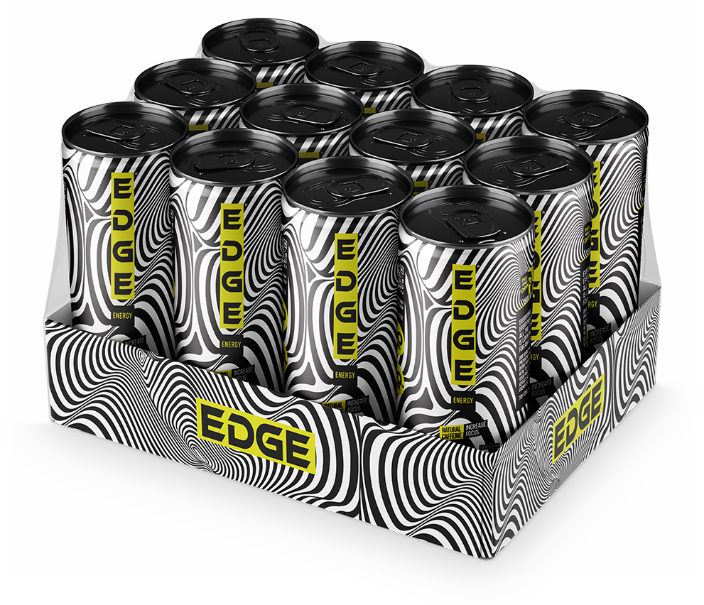 Edge Energy Drink | Regular 8.4 oz | 12 Pack