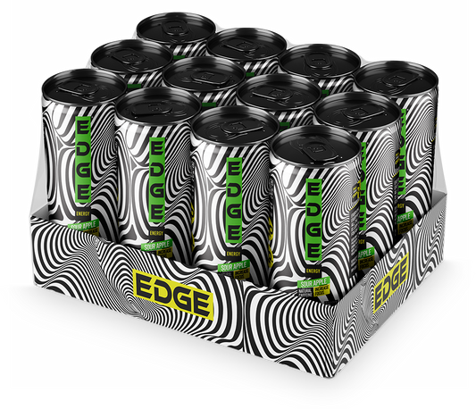 Edge Energy Drink | Sour Apple 8.4 oz | 12 Pack