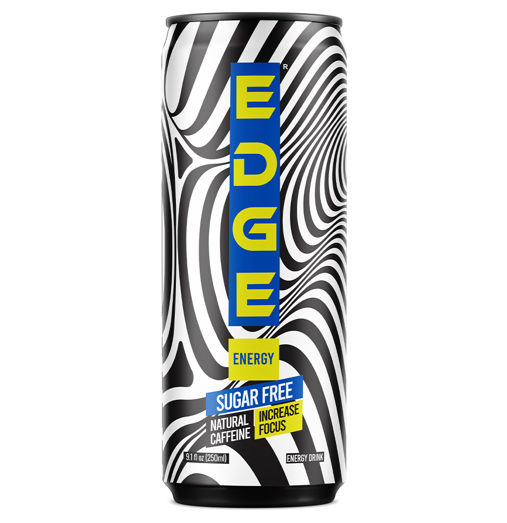 Edge Energy Drink | Zero Sugar 9.1 oz | 12 Pack